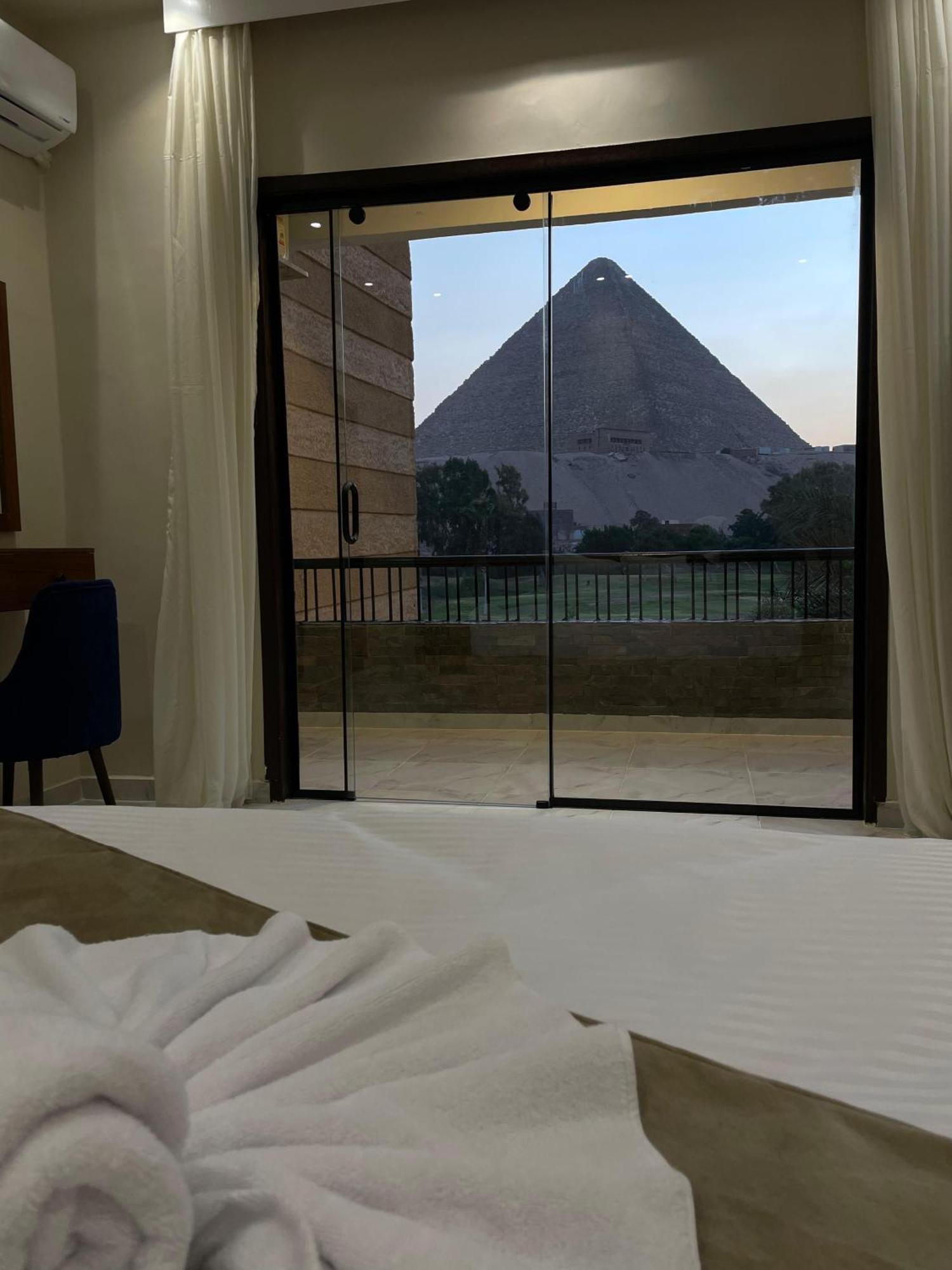 New Glamour Pyramids Hotel Kafrat al Jabal Exterior photo