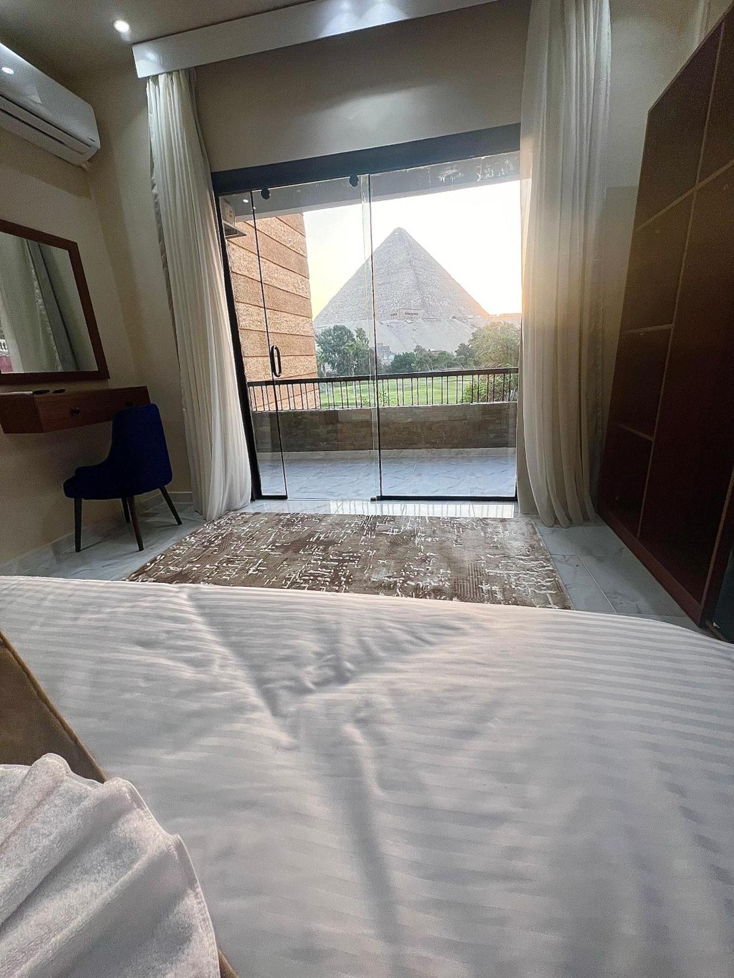 New Glamour Pyramids Hotel Kafrat al Jabal Exterior photo